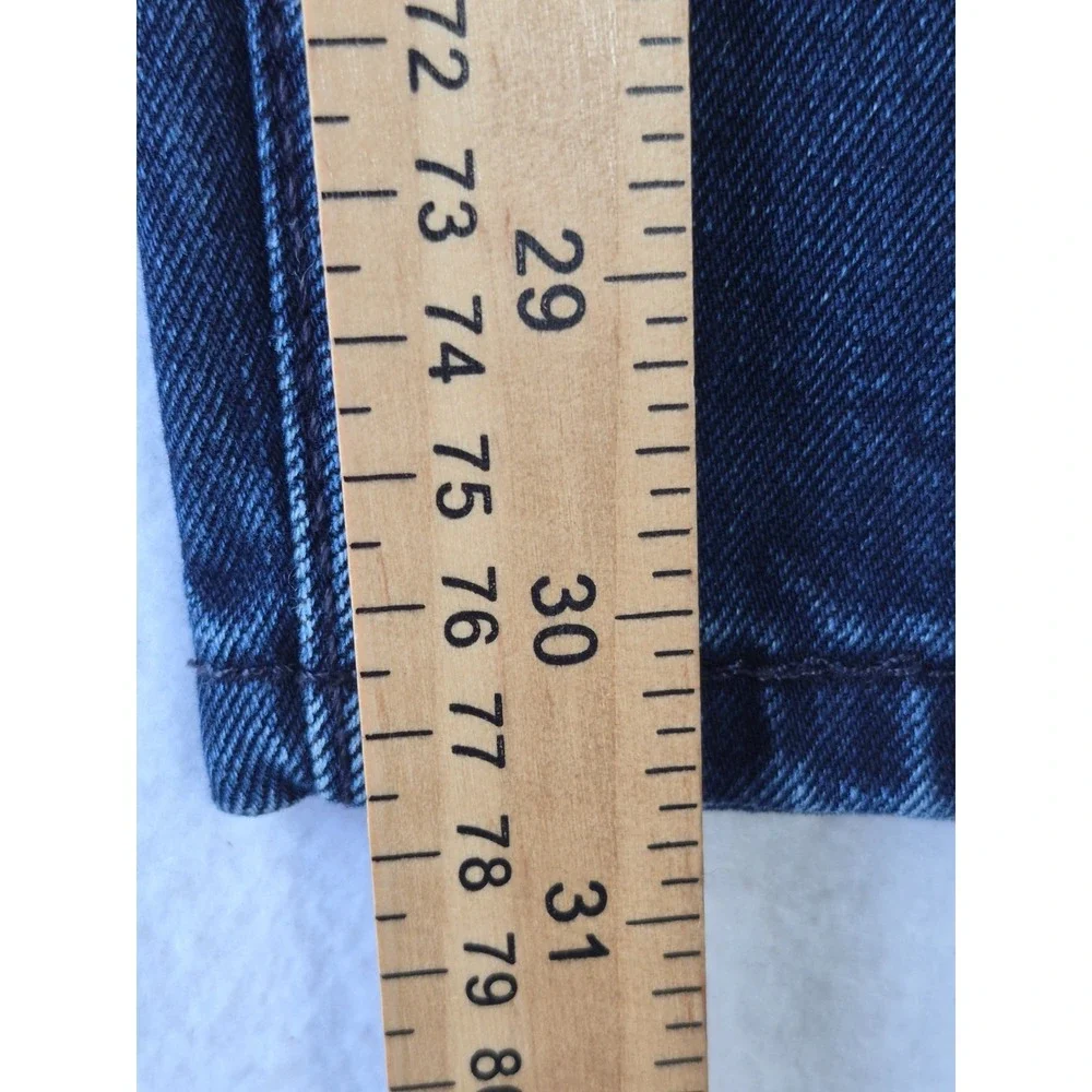 Levi's 511 Slim Fit Jeans Men's 38x32 Dark Wash Stretch Water Less Denim